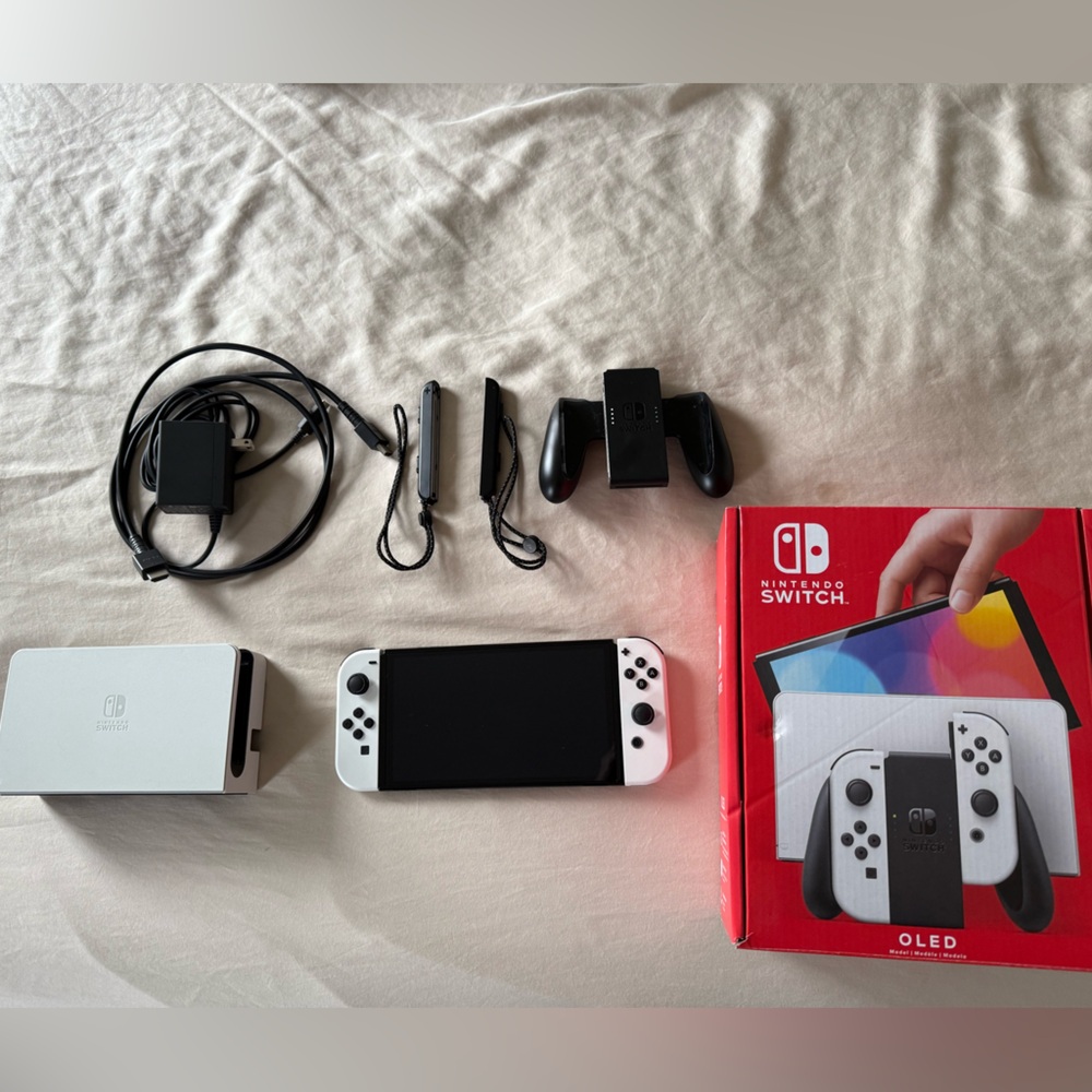 Nintendo Switch OLED Console with Accessories